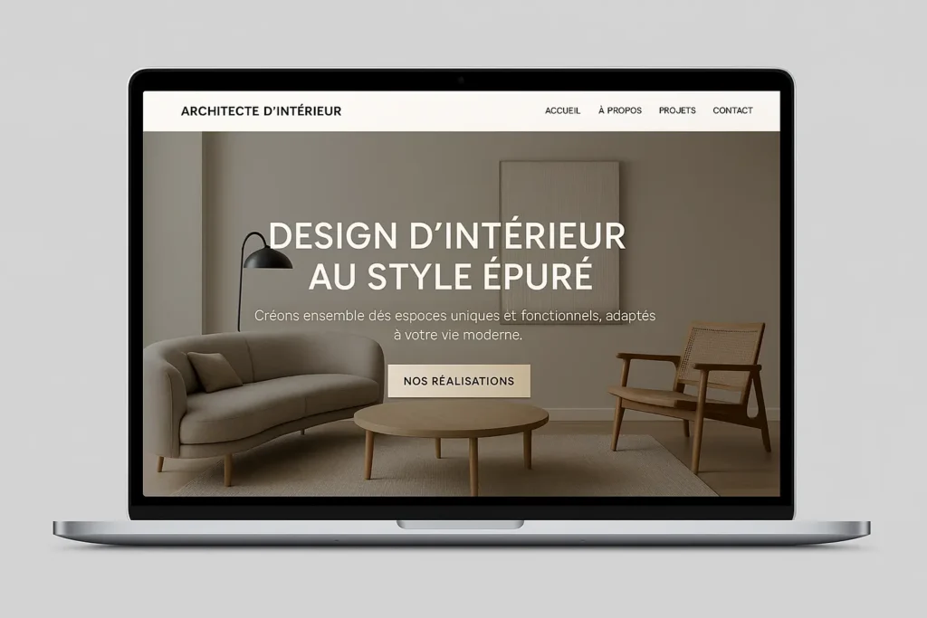 design intérieur site internet toulon